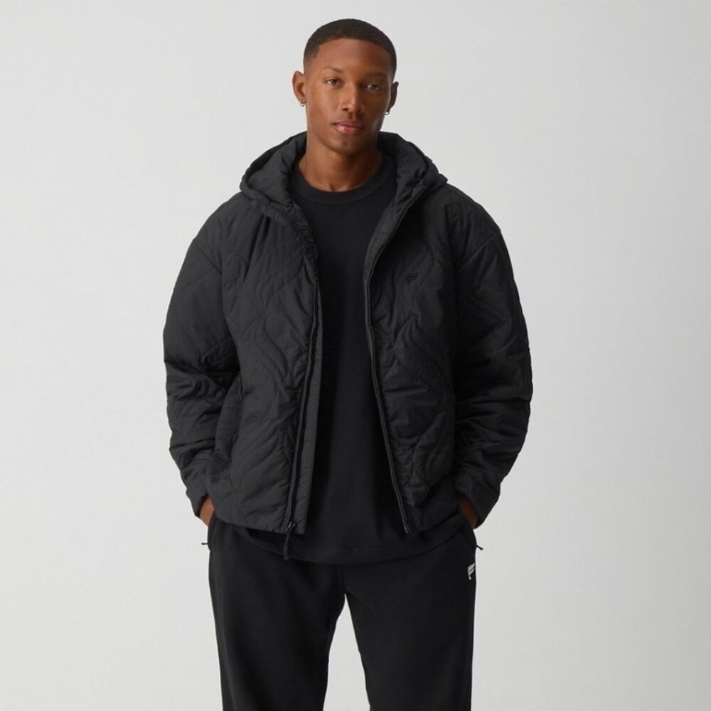 NWT Men's Fabletics Quilted Essential Puffer XL